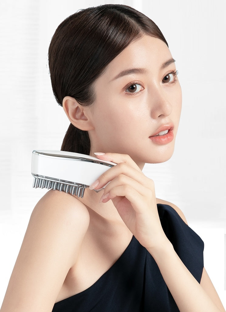 Multifunctional meridian massage brush