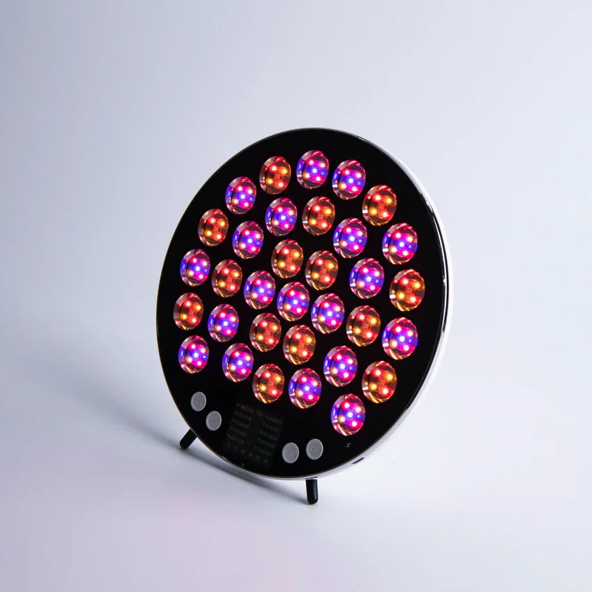 LED Light Therapy Sun Lamp | 10,000 Lux & Red Light | GlintSkin