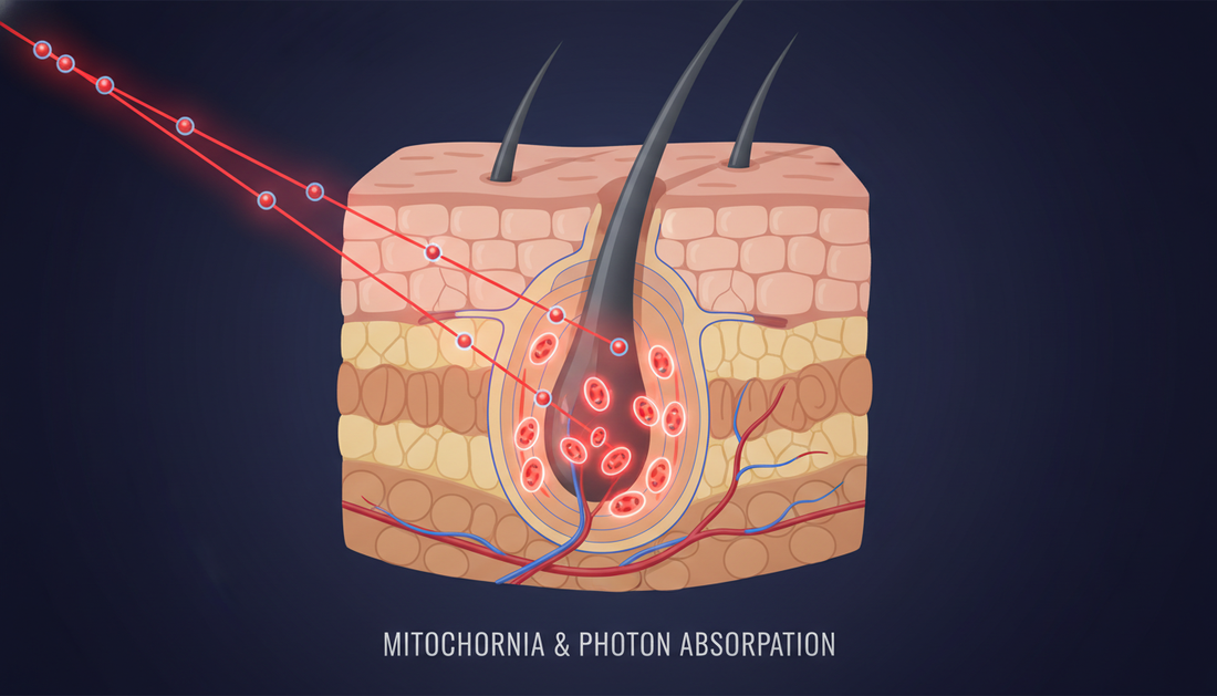 The Science of Rejuvenation: Red Light Therapy for Hair Restoration | GlintSkin