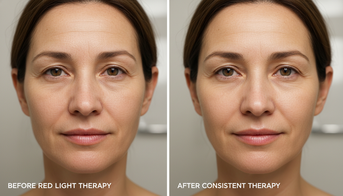 Red Light Therapy Before & After: Real Results & Transformations | Glintskin
