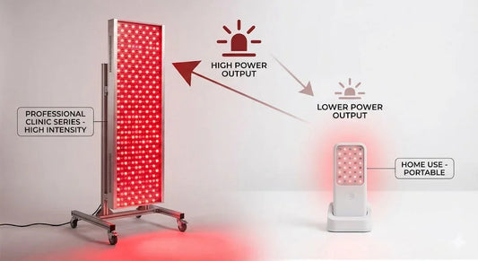 Professional vs. At-Home Red Light Therapy: Which Is Right for You?