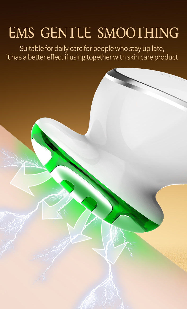 3-in-1 Facial Beauty Device | Microcurrent & LED Wand | GlintSkin