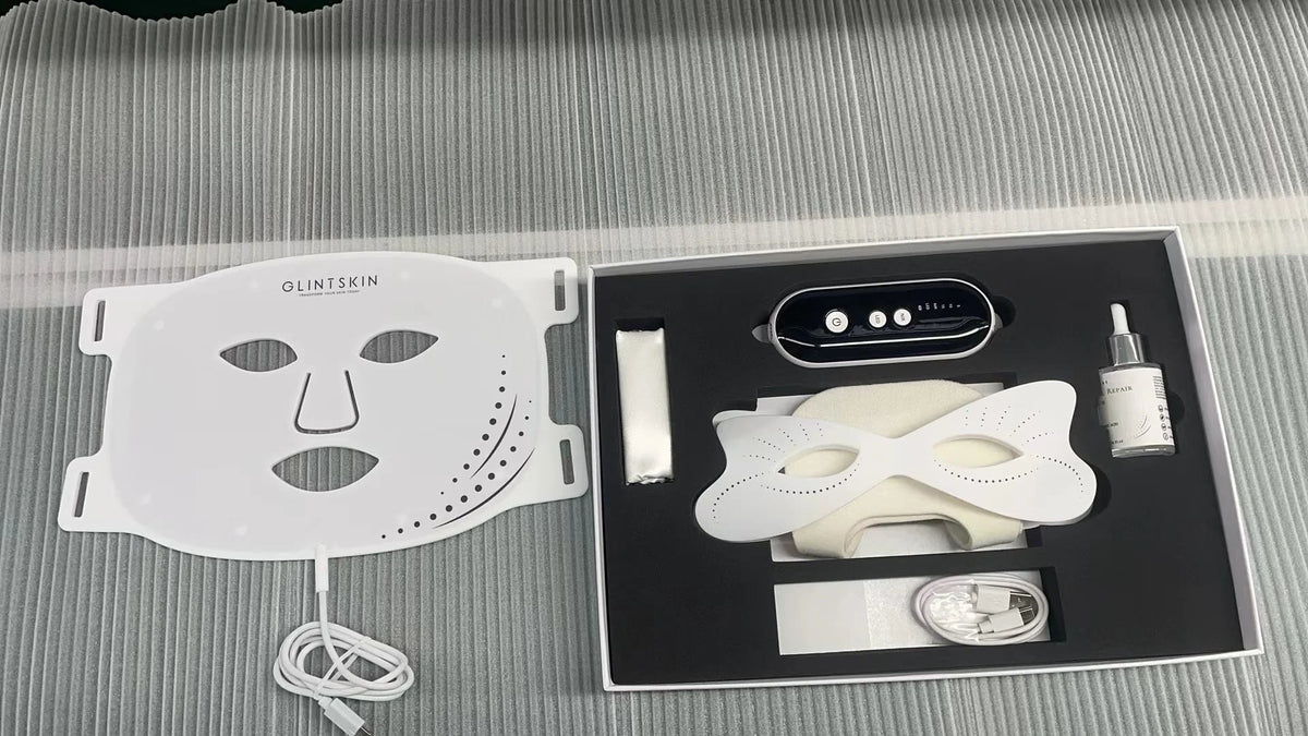 Best Red Light Mask | LED Face Mask for Anti-Aging & Skin Rejuvenation - GlintSkin