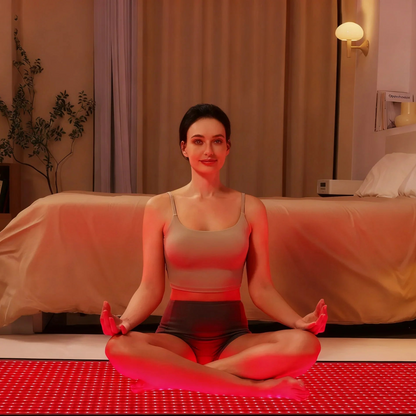 Red LED Light Therapy Mat | 660nm & 850nm Full Body | GlintSkin