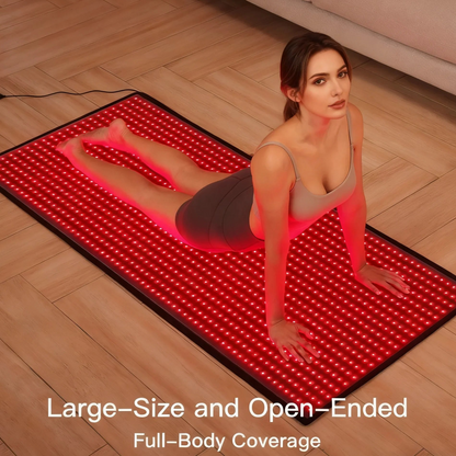 Red LED Light Therapy Mat | 660nm & 850nm Full Body | GlintSkin