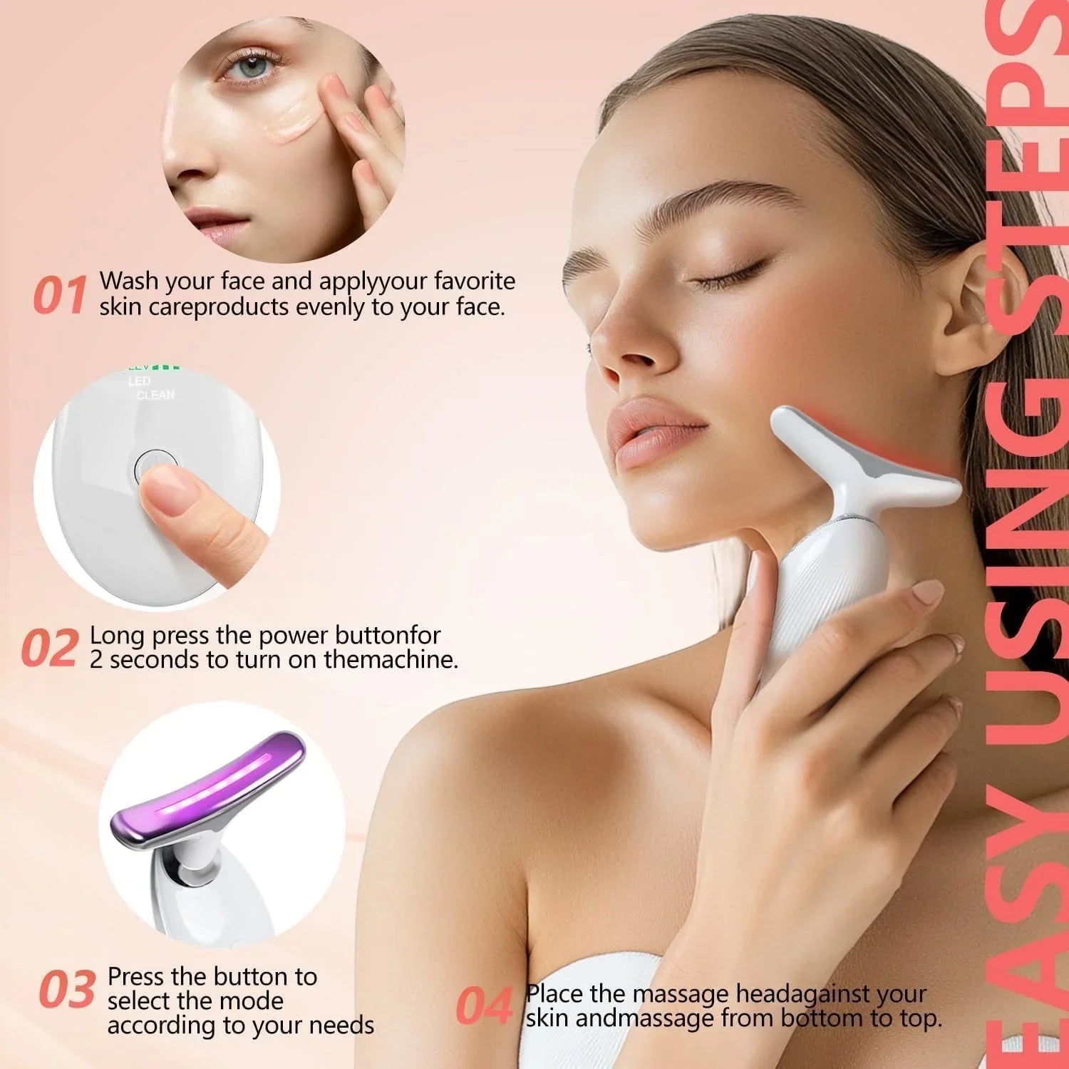 7-in-1 LED Facial Sculptor - GlintSkin