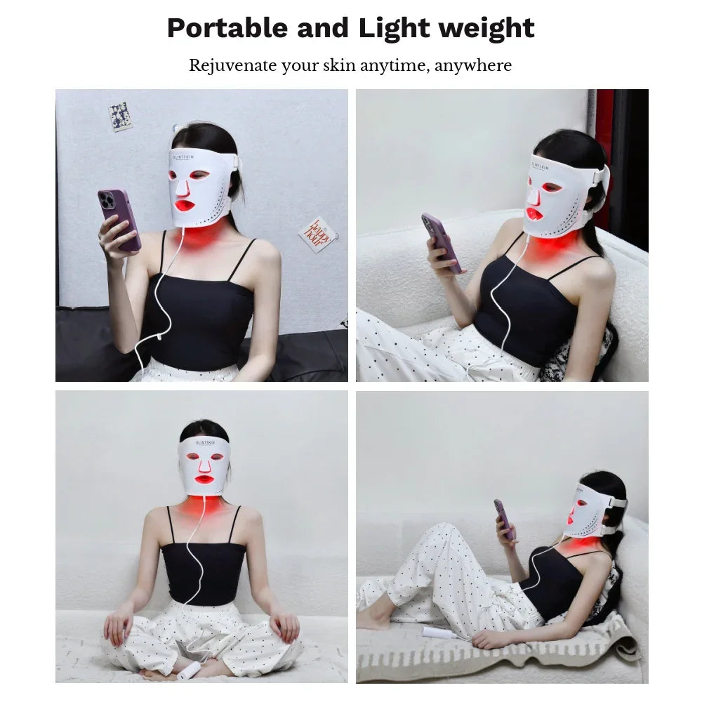 LED Light Therapy Face Mask –Classic Series - GlintSkin
