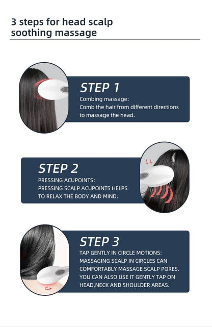 Electric Hair Massage Comb - GlintSkin